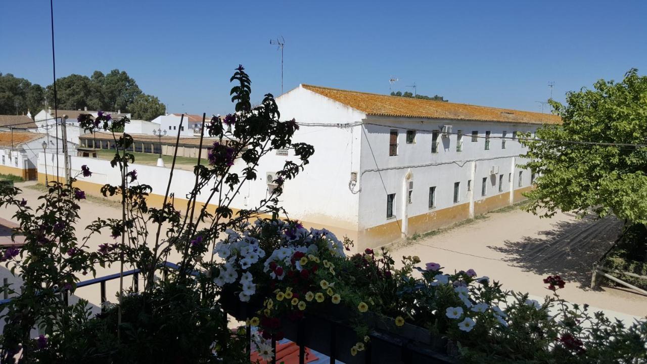 Hospederia Rural Las Buganvillas El Rocío Esterno foto